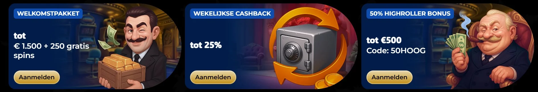 Gangstasino casino banner